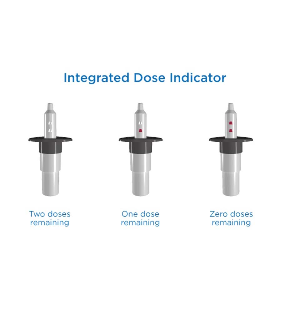 Nasal shop spray device