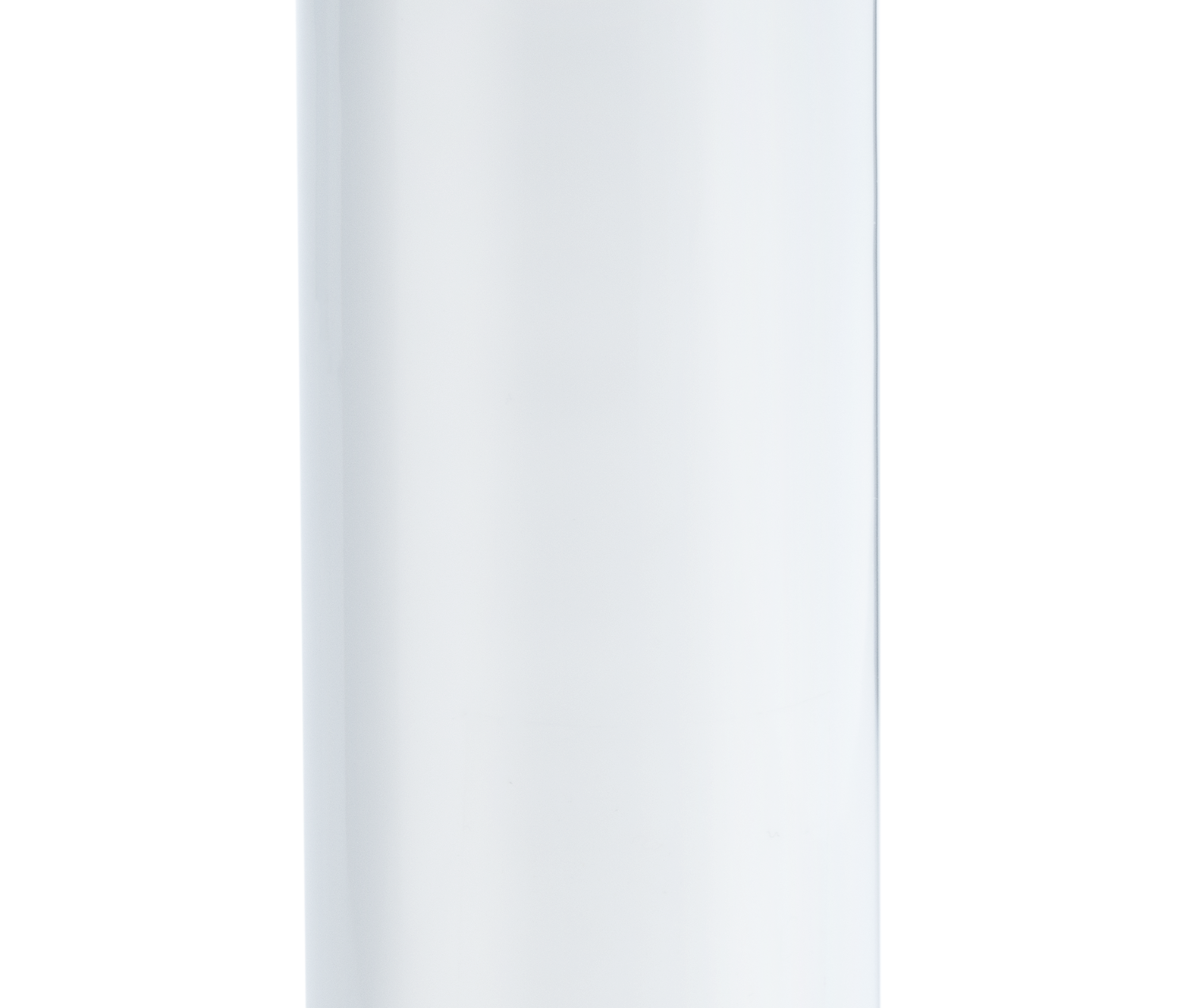 Flacon Airless Mezzo 50 ml fermeture automatique distributeur blanc pompe  blanc/argent capuchon blanc