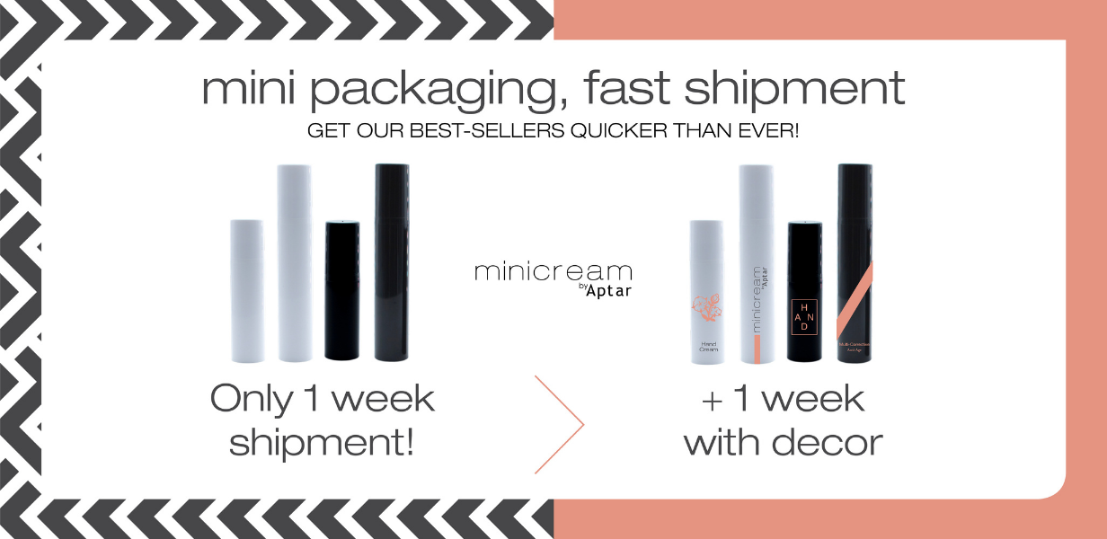 Minicream Mini Packaging | Aptar