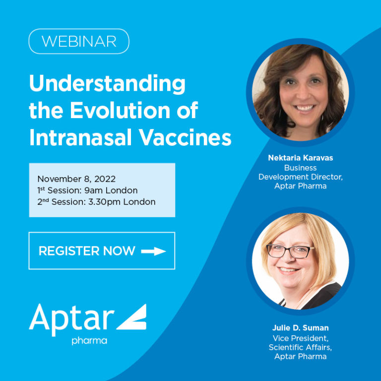 Aptar Pharma Webinar Understanding The Evolution Of Intranasal Vaccines