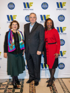 Stephan Tanda and members of Aptar's Board of Directors at the WFNY event